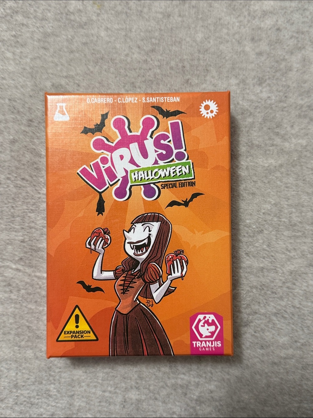 Virus! Halloween Special Edition Card Game extension